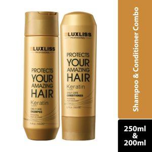 Luxliss Professional Keratin Shampoo Conditioner 200ml1