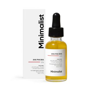 Minimalist 25% AHA + 2% BHA + 5% PHA Peeling Solution