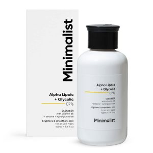Minimalist 7% ALA & AHA Brightening Face Wash