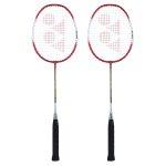 YONEX ZR 100 Light Aluminium Blend Badminton Racquet Red2