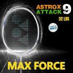Yonex Badminton Racquet Astrox Attack 9 Pearl White8